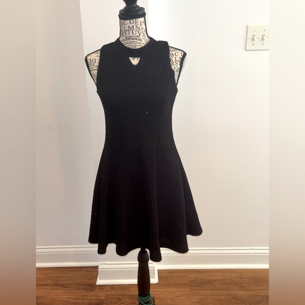 Elegant Black Sleeveless Dress